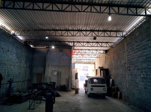 Imagem 3 de 12 de Galpão Com. Para Locação No Bairro Vila Nhocune, 250m² - 129