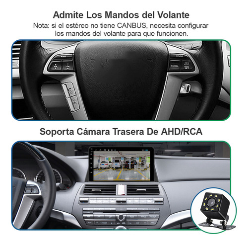 Zk Para Estéreo 2+32g Carplay Para Honda Accord 2008-2012