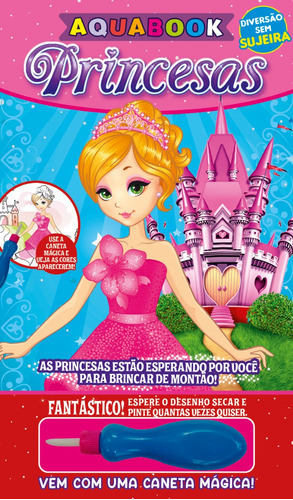 Aquabook Princesas: As Princesas Estão Esperando Por Você Para Brincar De Montão!, De Online. Série Aquabook Editora Online, Capa Dura, Edição 1 Em Português, 2023