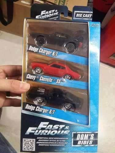 Doms Rides Fast & Furious 3 Piezas 1:55