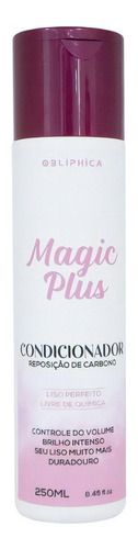  Condicionador Magic Plus Liso Perfeito Carbono Kaedo 250ml