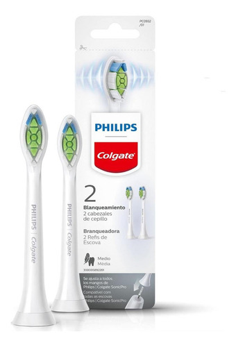 Repuesto Cepillo Eléctrico Philips Colgate S50 Whit 2pack