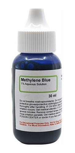 Azul De Metileno, Solución Acuosa Al 1%, 1 Fl Oz (30 Ml) - T
