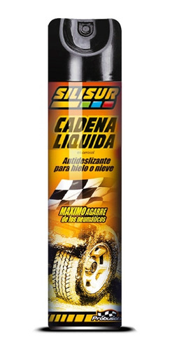 Cadena Liquida Nieve Antideslizante En Aeros 270gr Pack 12un