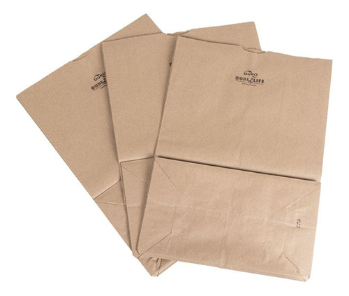 Pack 500 Bolsas Papel Kraft Ecológica Biodegradable Mayoreo