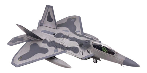 Avión De Aviación Estático De Combate F22 A Escala 1:100