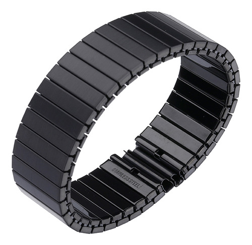 Para Faixa De Relógio Com Pulseira Elástica De Aço