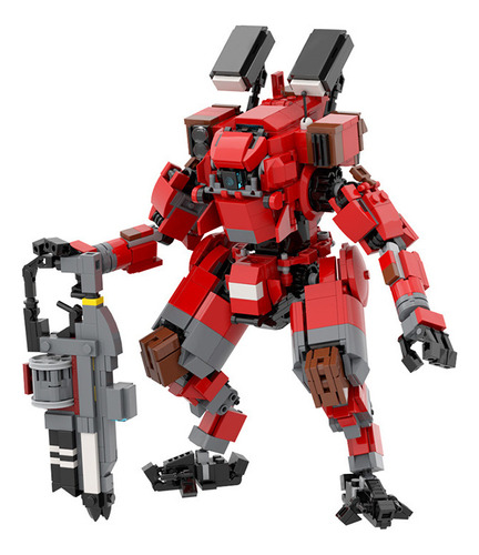 Bloque De Construcción Mecha Robot Toy Titanfall (pionero Mo