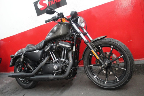 Imagem 2 de 11 de Harley Davidson Sportster Xl 883 N Iron 883 Abs 2018 Cinza