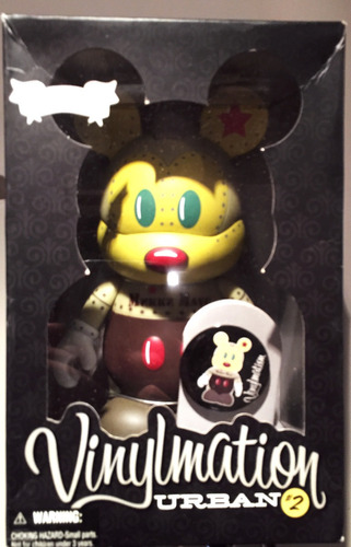 Imagen 1 de 2 de Disney Mickey Mouse Vinylmation Gigante Edición Limitada