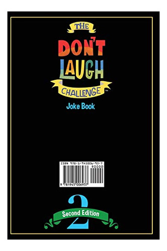 The Dont Laugh Challenge - 2nd Edition Childrens Joke Book, De Billy Boy. Editorial Bacchus Publishing House, Tapa Blanda En Inglés, 2018