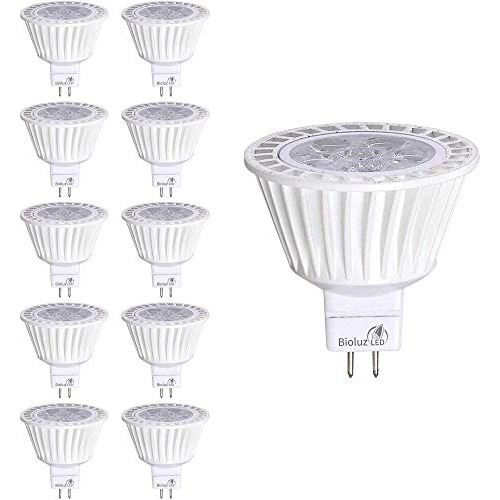 10 Pack Mr16 Bombilla Led Regulable 50w Halógeno   300...