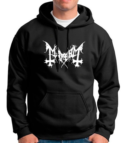 Buzo Hoodie Capota Cerrado Metal Mayhem