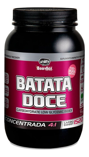 Kit 5 Batata Doce Roxa Farinha Concentrada 4:1 100% Pura. Sabor Neutro