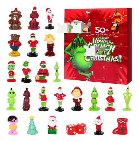 Calendario Adviento Navidad 2024 24 Figuras Elfo Mmg