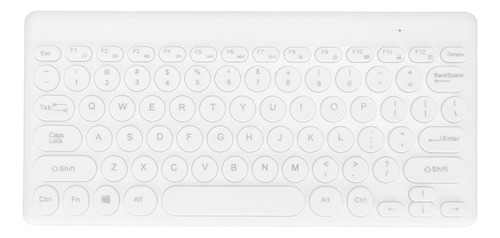 Teclado De Viaje Inalámbrico De 2,4 G, 78 Teclas, Diseño .