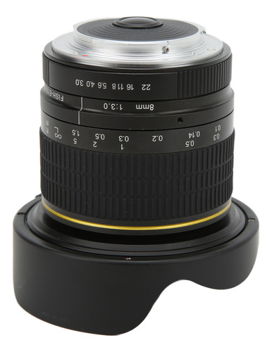 Lente Fisheye Para Montagem Em F Ultra Grande Angular F3 De