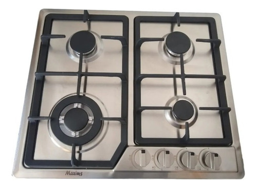 Combo Campana Piramidal Y Parrilla 60 Cms Maxims Acero