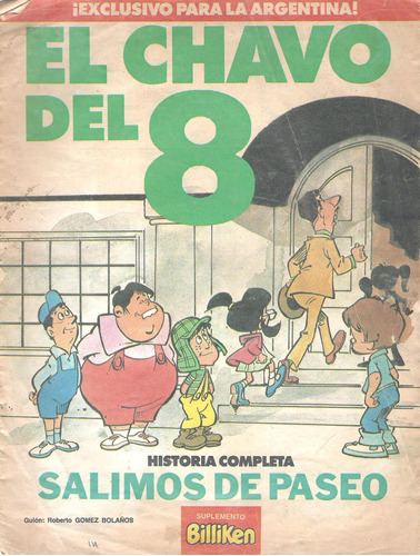 Revista El Chavo Del 8 Suplemento De Billiken