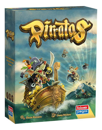 Pirratas - Juego Familiar De Habilidad (ratas Piratas)