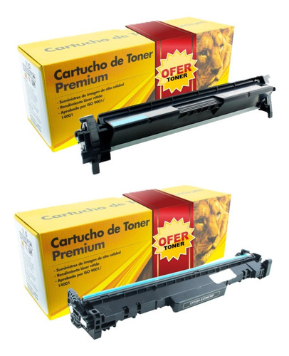 Pack Toner Cf230x C/chip Y Tambor Cf232a Compatible