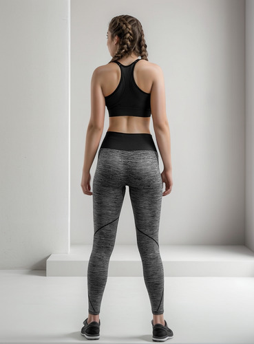 Ropa Deportiva Catherine, Mallon Deportivo Largo Jaspe