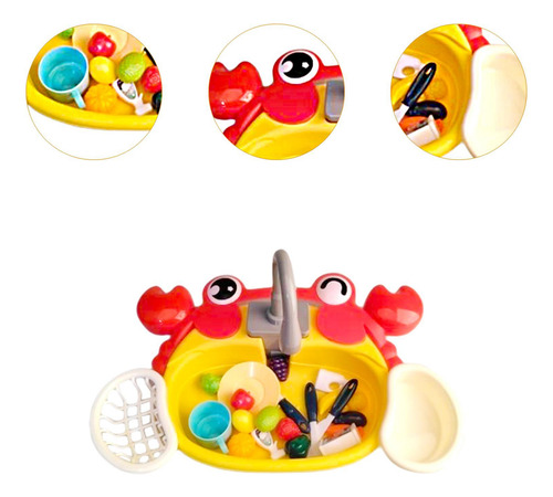 Juguetes De Fregadero De Cocina Juego De Fregadero Con Agua