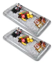 Comprar 2 Piezas Enfriador De Buffet Inflable Enfriador De Alimentos