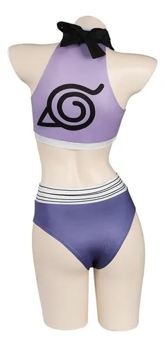 Naruto Hinata Hyuga Sexy Traje De Baño Cosplay Mujeres