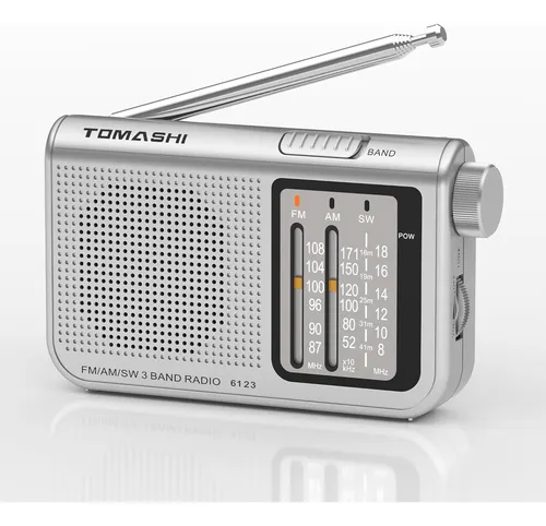 comprar Rádio Portátil De Ondas Curtas Am Fm Rádio Transistorizada D