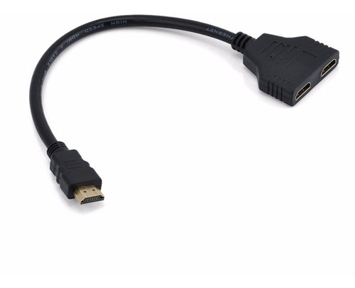 Imagen 4 de 8 de Adaptador Divisor Splitter Hdmi 1x2