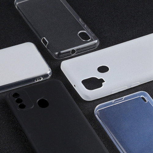 Funda De Tpu Negra Esmerilada Para Zte Nubia Red Magic 6r