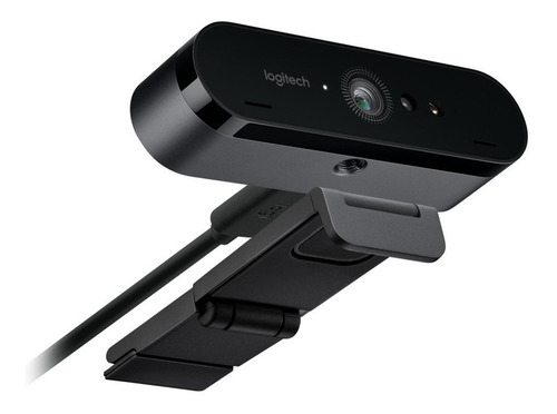 Imagen 4 de 4 de Cámara web Logitech Brio 4K 90FPS color negro