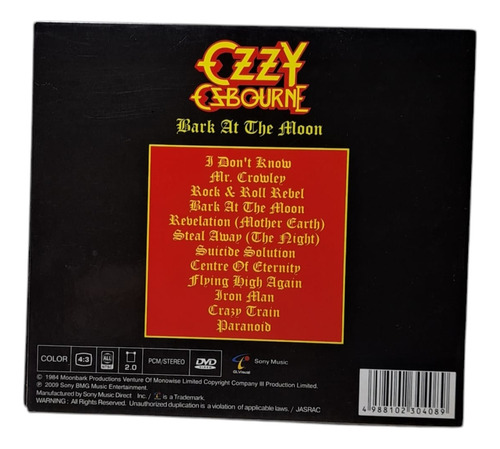 Ozzy Osbourne - Bark At The Moon Estándar (Usado)