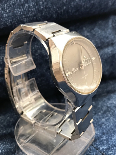 Nivel Omega Automático Famoso Mido Maracanã 40mm - Coleção