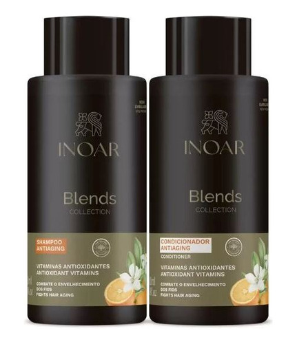 Blends Rico Em Vitamina C Kit Shampo+ Condicionador 800ml