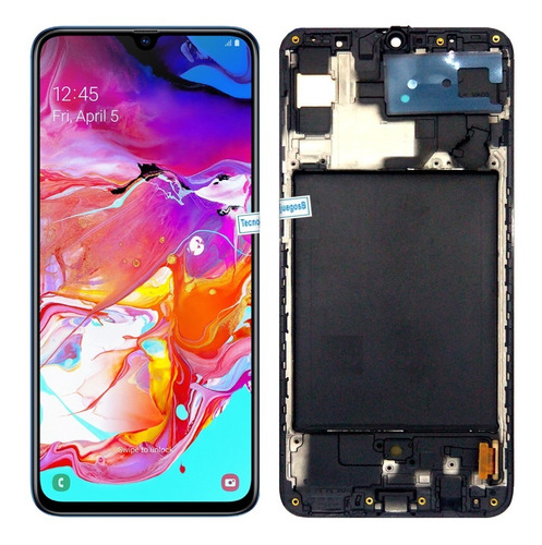 Pantalla Display Para Samsung A70 A705 Con Marco Cal Oled