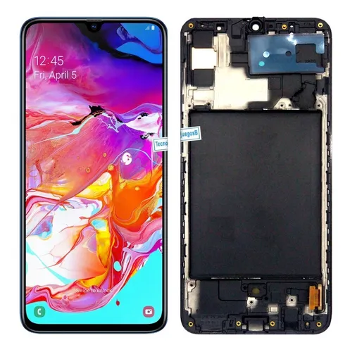 Pantalla Display Para Samsung A70 A705 Con Marco Cal Oled *