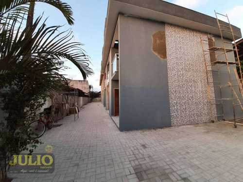 Entrada A Partir De R$ 20 Mil E Saldo Financiado!sobrado Com 2 Suítes, 68 M² Por R$ 204.000 - America - Mongaguá/sp - So0862