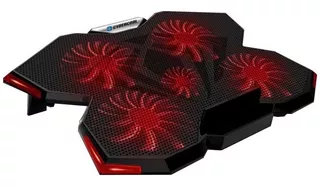 Cooler Para Laptop Gamer Cybercool 5 Ventiladores Ha-k3