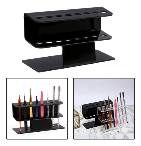 Suporte De 3 Pinças Premium Para 16 Ferramentas, Elegante E