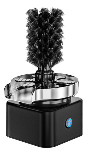 Enjuagadora Automática De Vasos De Vidrio Con Cepillo Negro