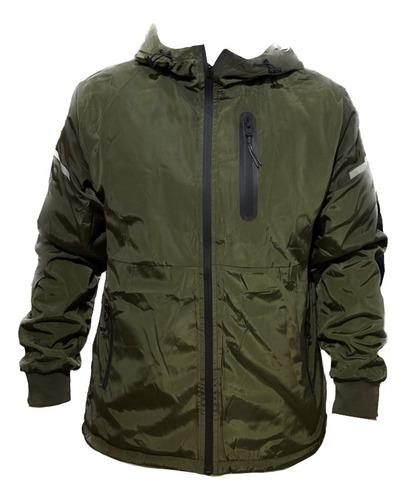 Campera Reversible Impermeable Hombre Invierno