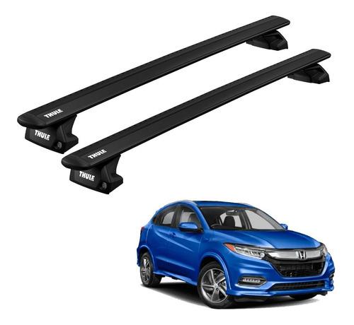 Rack Travessas Thule Wingbar Evo Preto Hr-v 2015 Até 2021