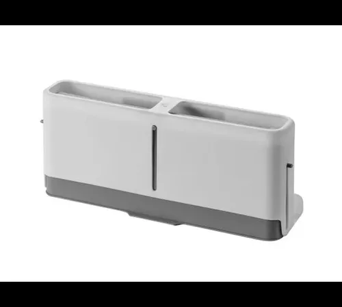 Especiero Plegable Organizador 6 Frascos Cocina Estante Blanco Y Gris