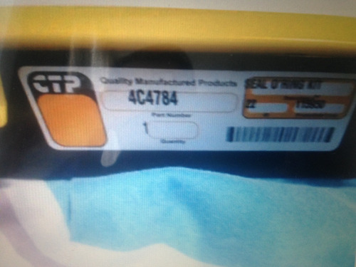 Imagen 4 de 5 de Caja De Sellos Cuadrado Cat 4c4784