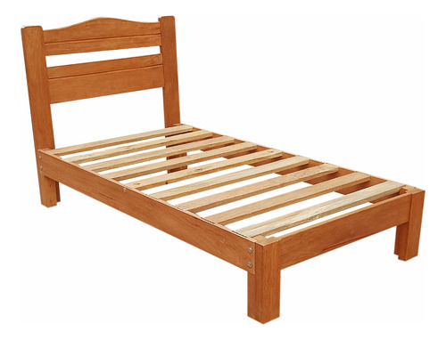 Cama Plaza Y Media,madera Tornillo,modelo Corona