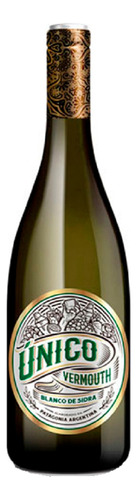 Vermouth Unico Blanco De Sidra Botella 750 Ml Patagonia