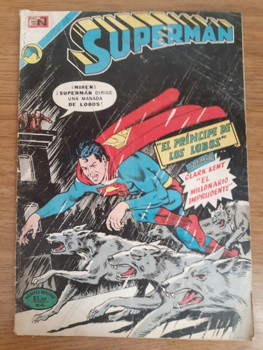 Cómic Superman Número 894 Editorial Novaro 1973