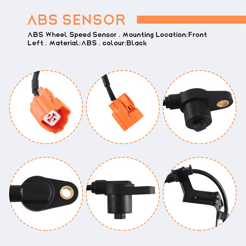 Sensor De Velocidad De Rueda Abs Delantera Izquierda 57455-s